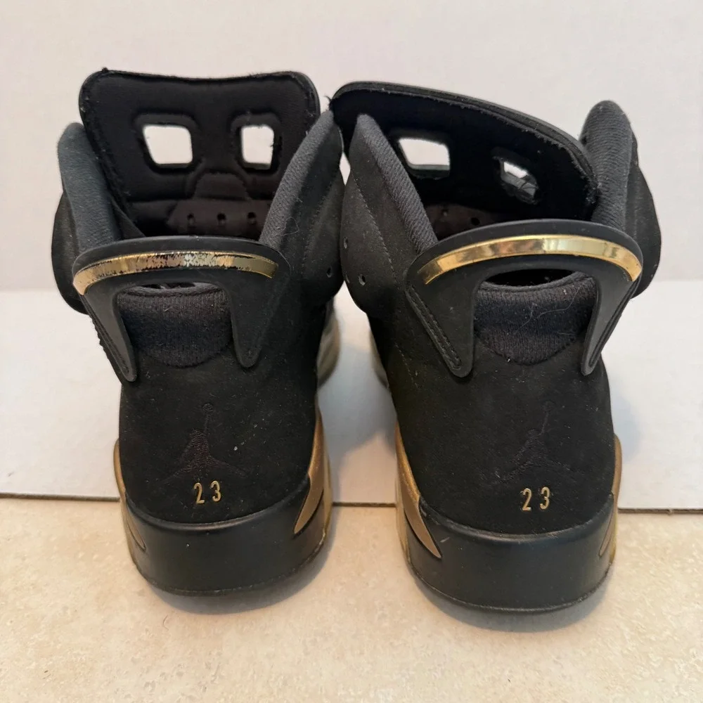 Jordan 6 Retro DMP Defining Moments 2020 Black Gold CT4954-007‎ Mens 9.5
